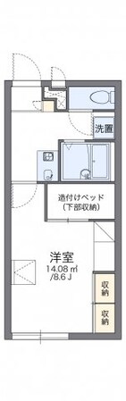 レオパレス金岡の物件間取画像